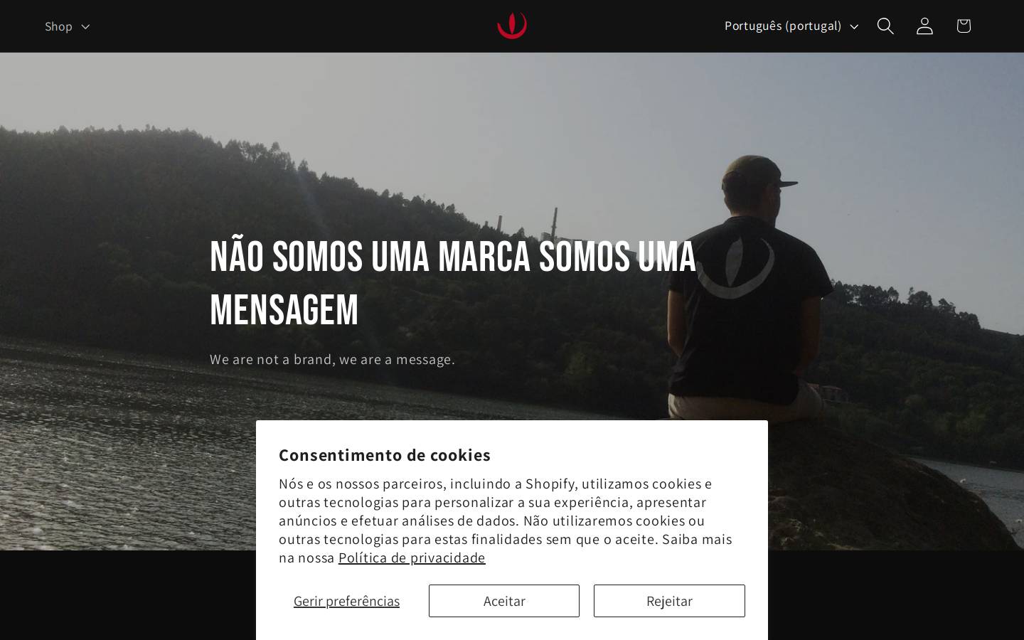 andaru.pt homepage screenshot
