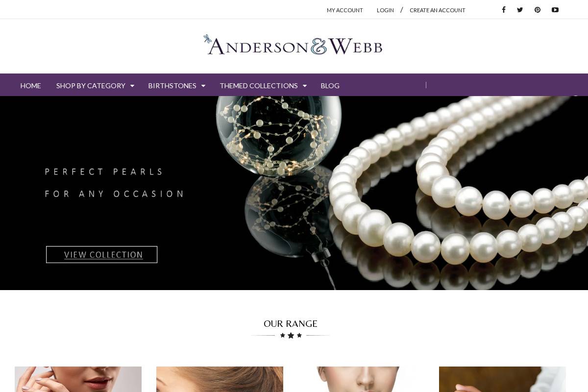 andersonandwebb.com homepage screenshot