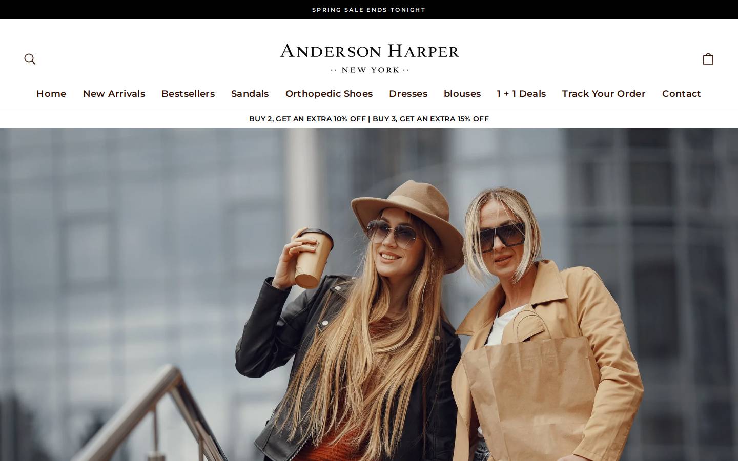 andersonharper.com homepage screenshot