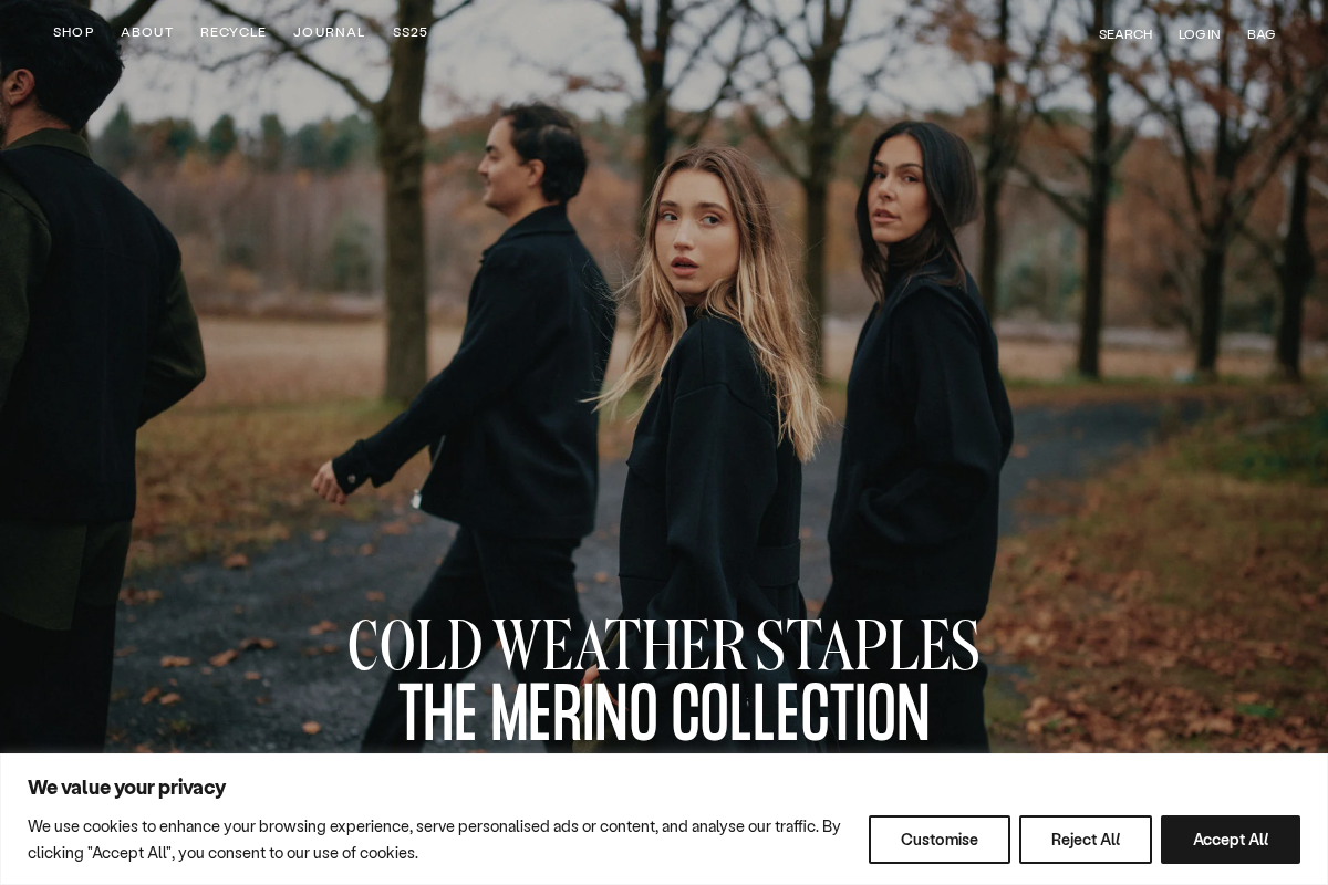 and-OR-Collective homepage screenshot