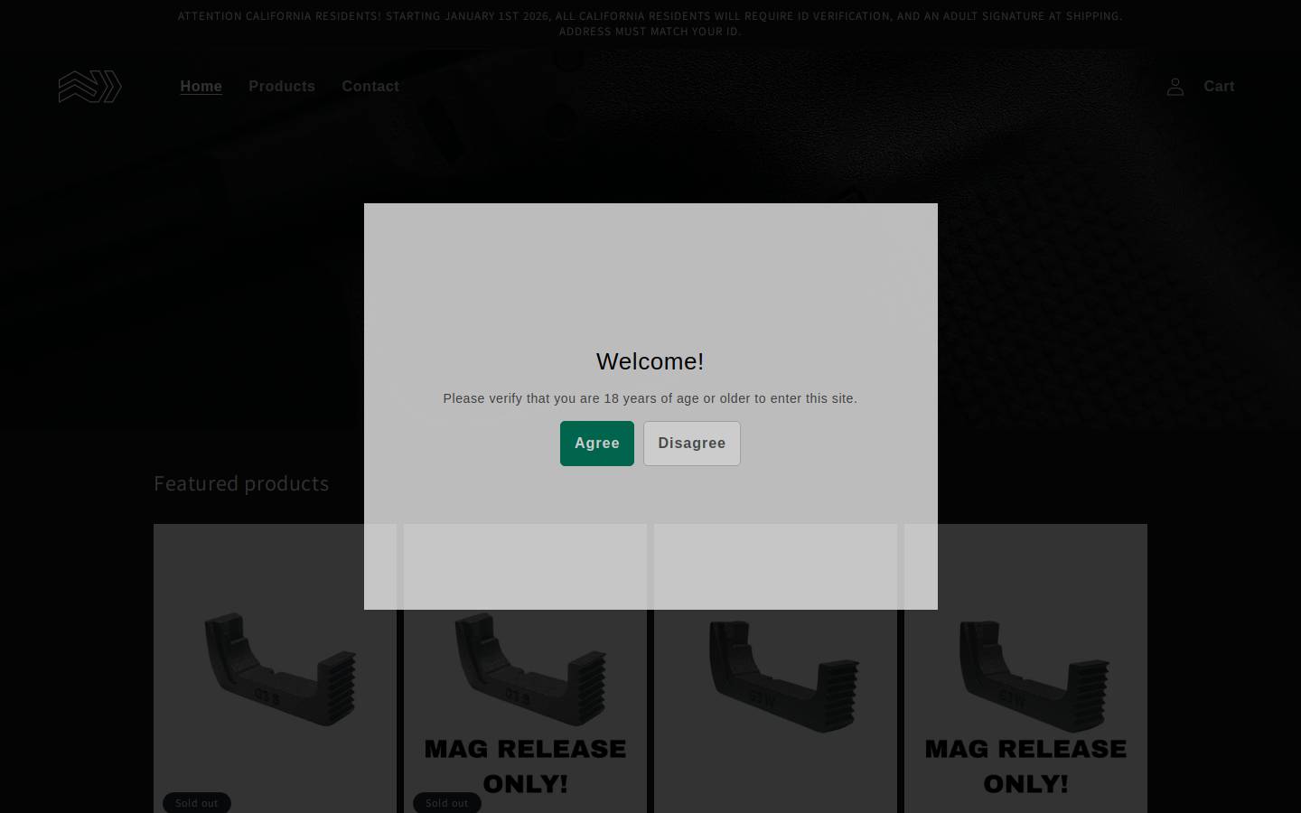 andordynamics.com homepage screenshot