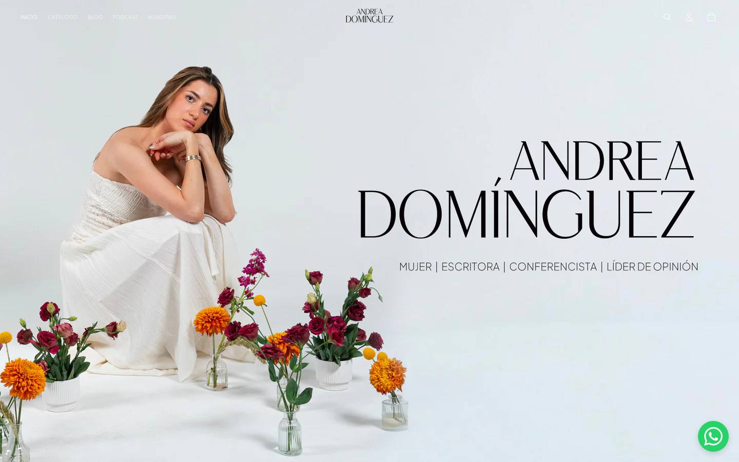 andreadominguez.com.mx homepage screenshot