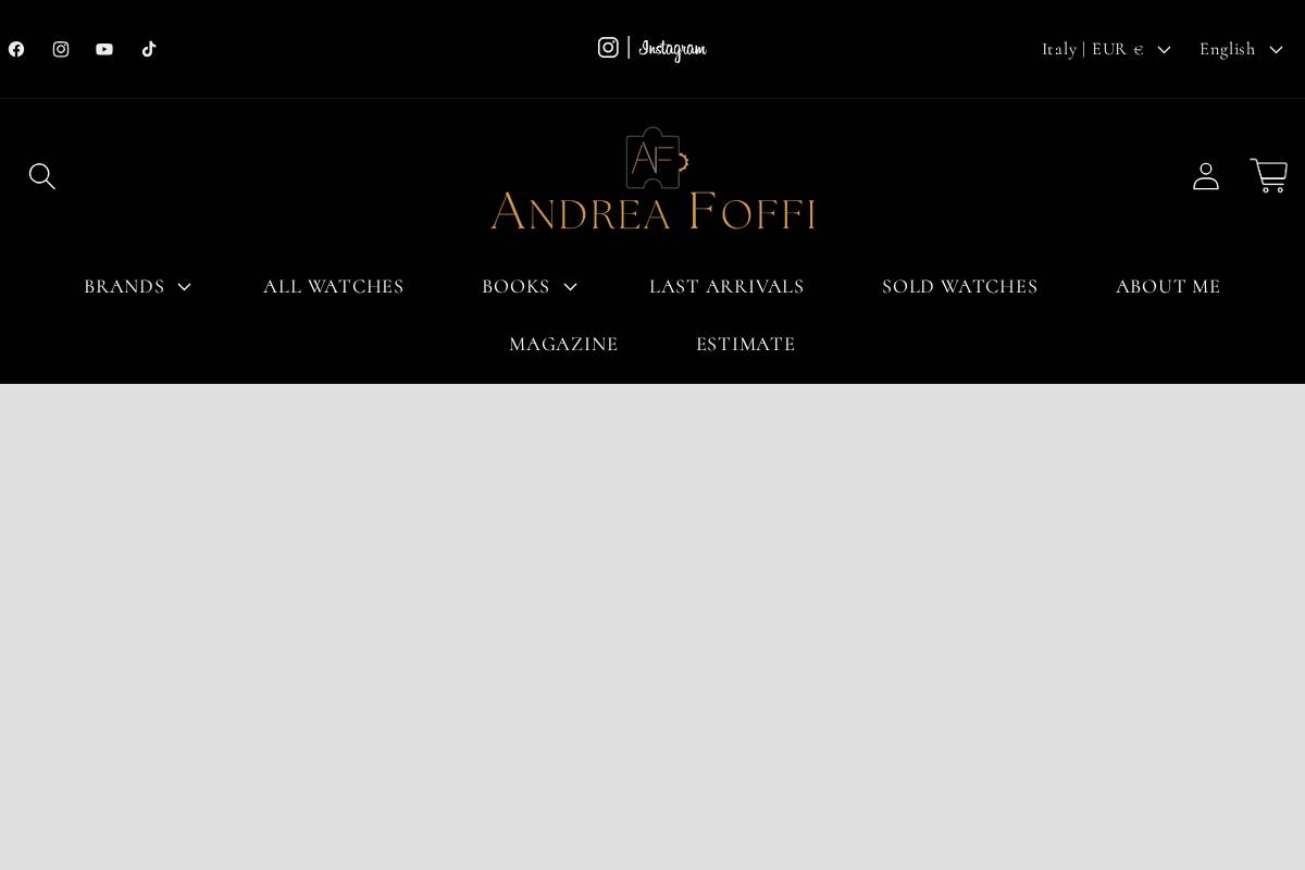 andreafoffi.com homepage screenshot