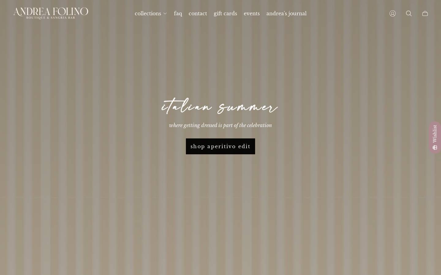 andreafolino.com homepage screenshot