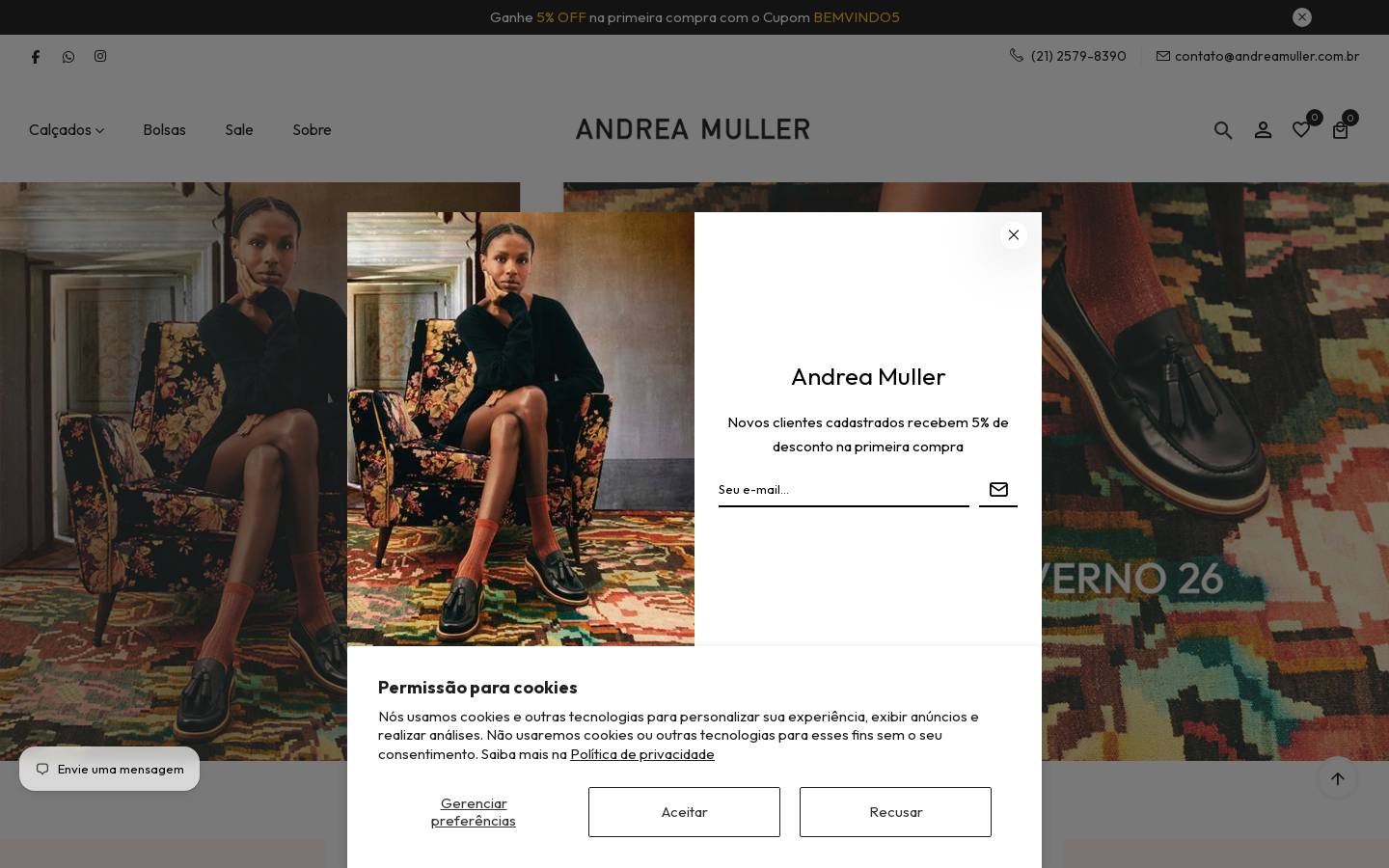 andreamuller.com.br homepage screenshot