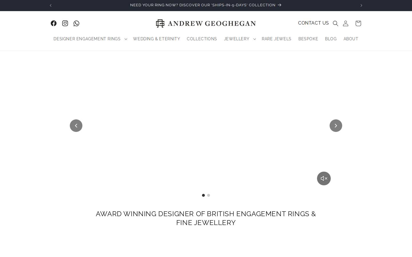 A Geoghegan Ltd homepage screenshot