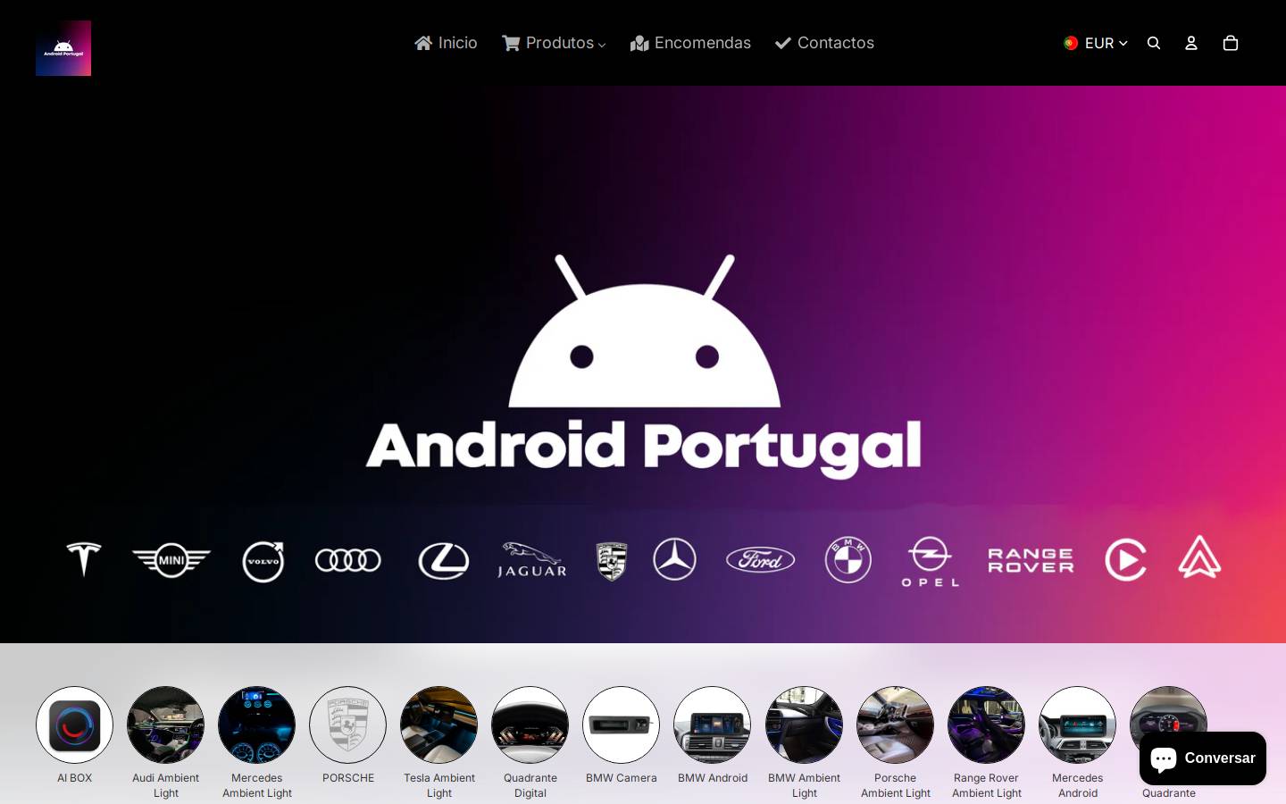 androidp0rtugal.com homepage screenshot