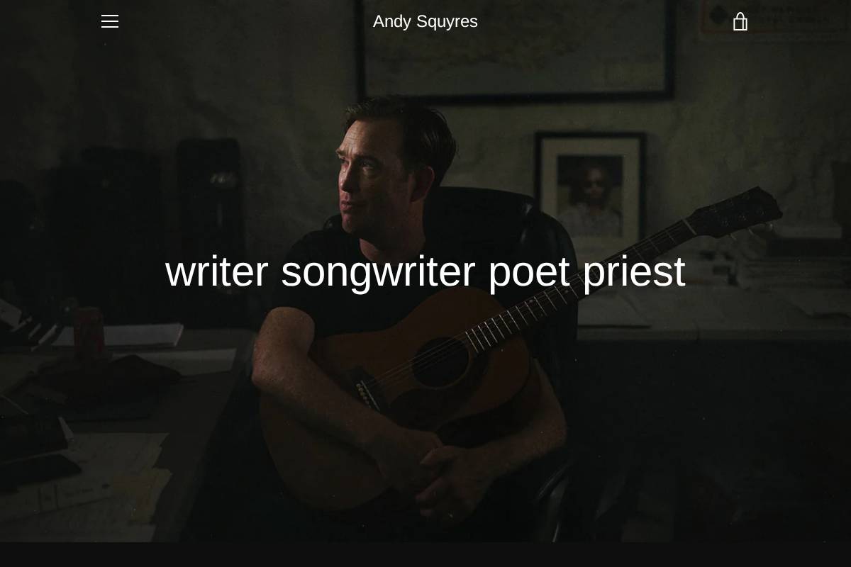 andysquyres.com homepage screenshot