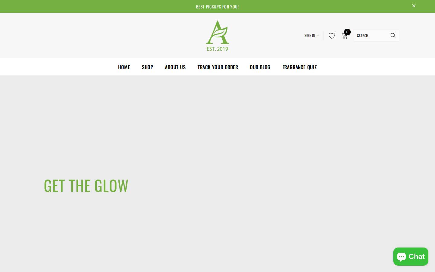 anecdotenaturals.com homepage screenshot