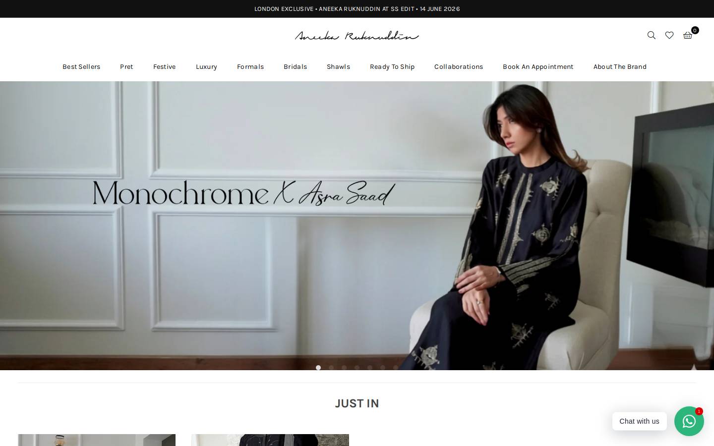 aneekaruknuddin.com homepage screenshot