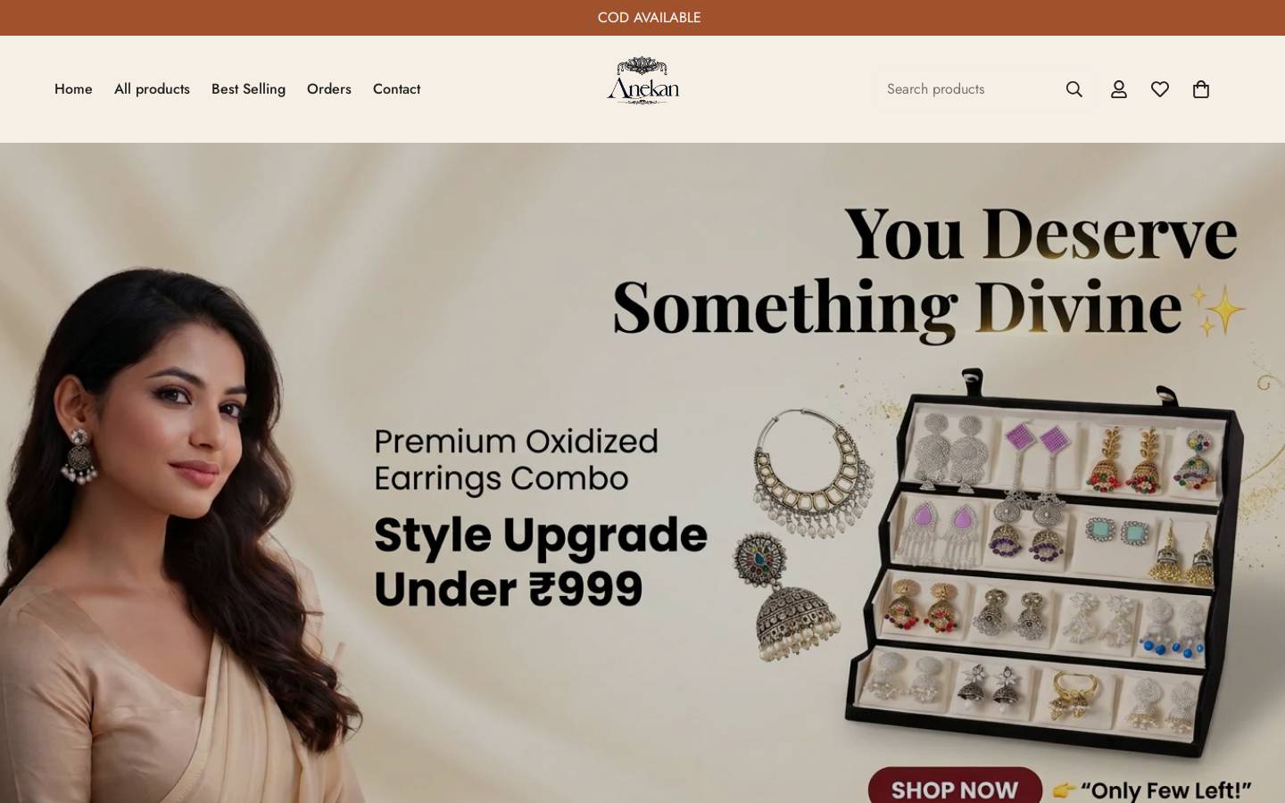 anekan.com homepage screenshot