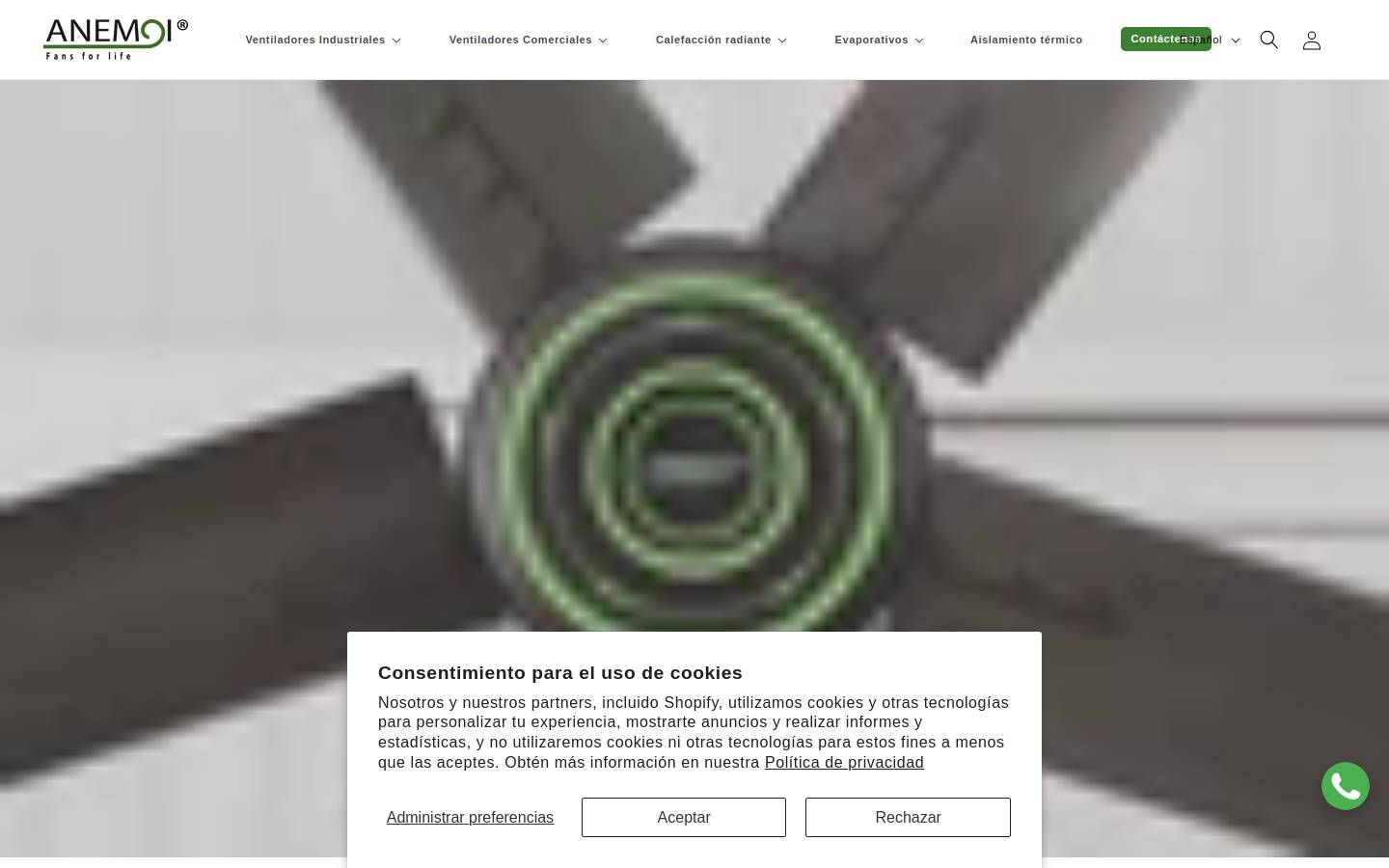 anemoifans.com homepage screenshot