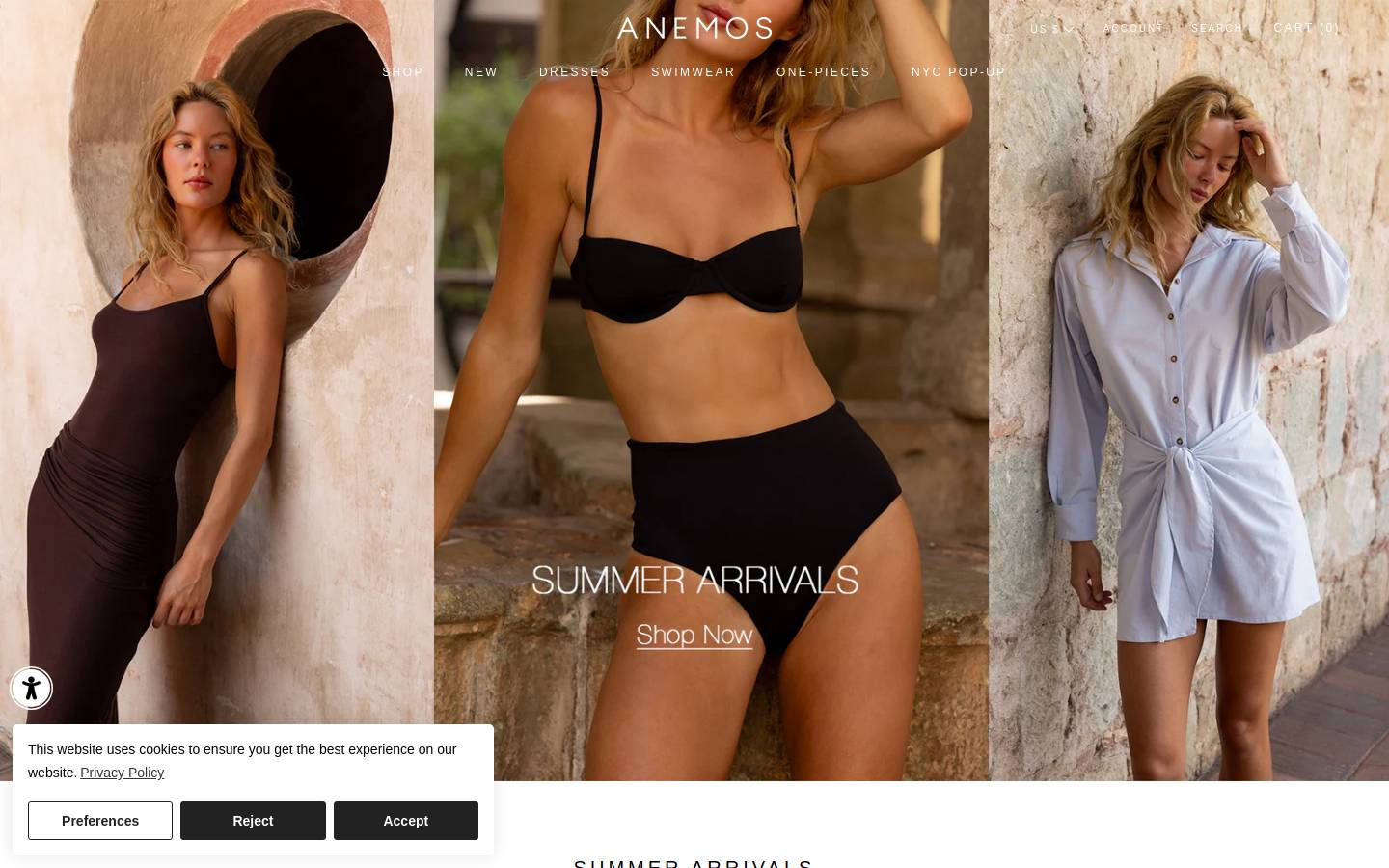 anemoslosangeles.com homepage screenshot