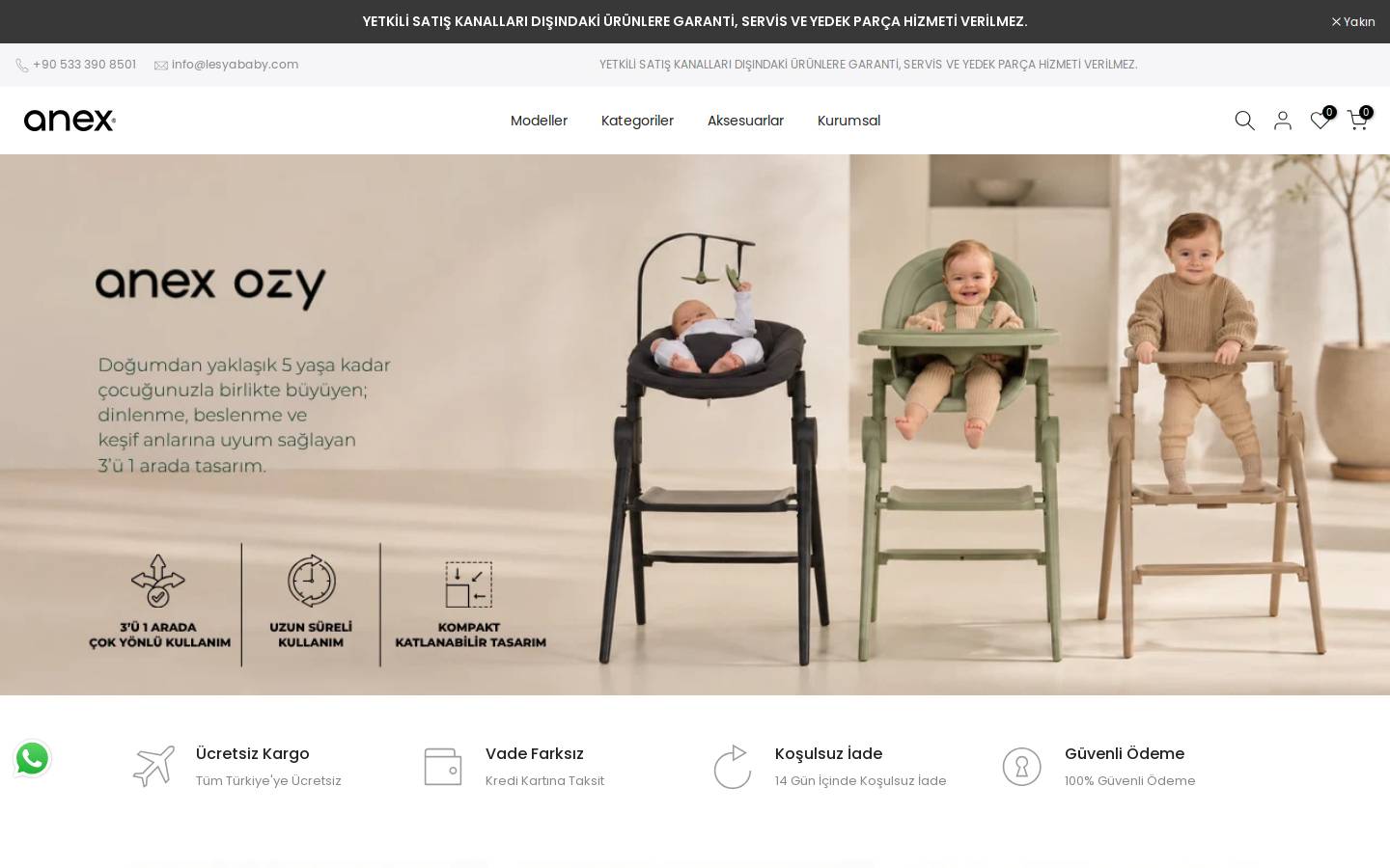 anexturkiye.com homepage screenshot