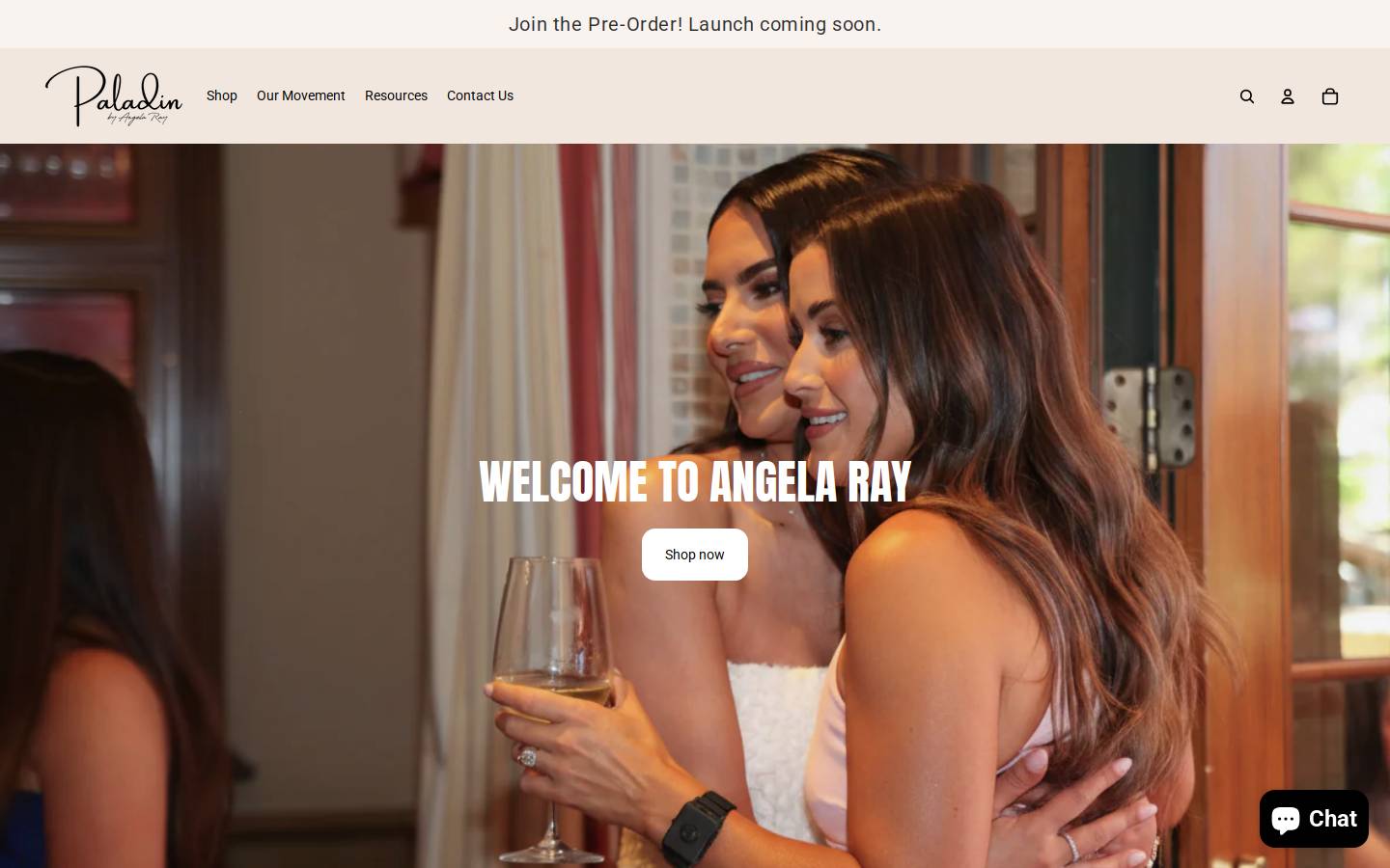 angela-ray.com homepage screenshot