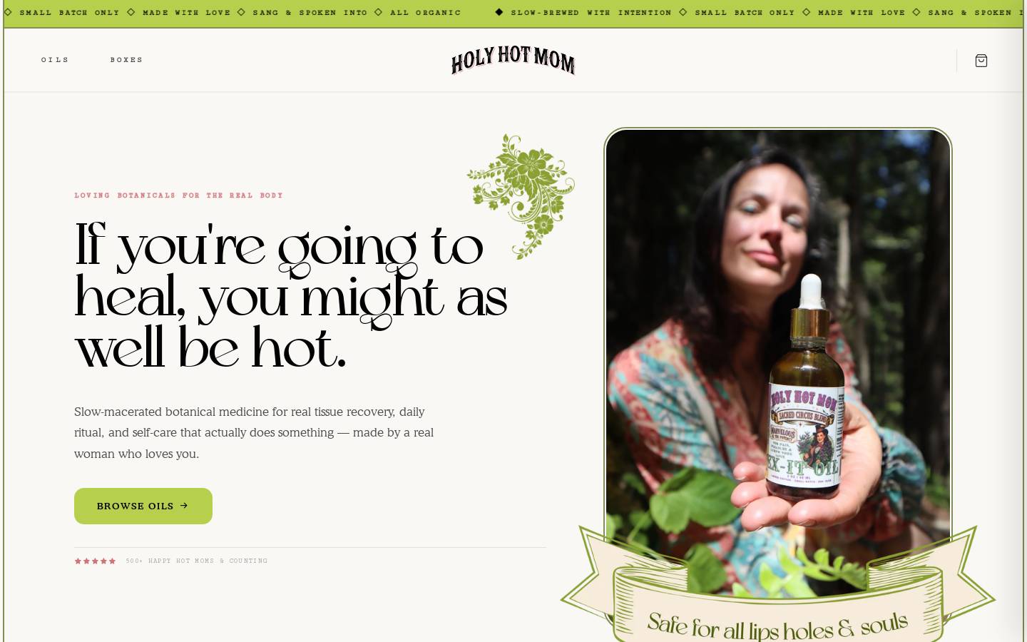 angelashelton.com homepage screenshot