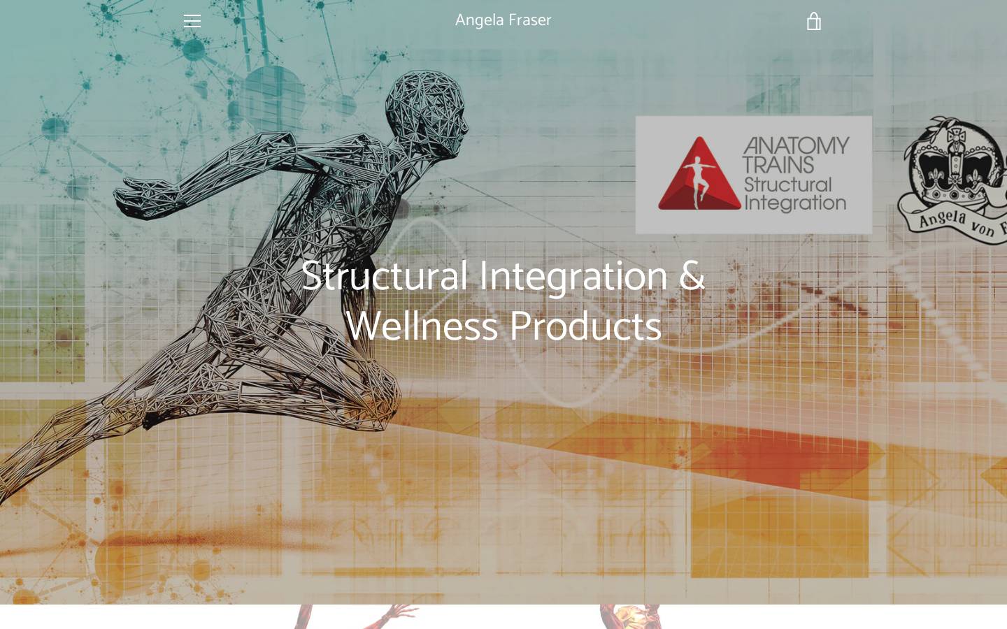 angelavonengel.com homepage screenshot