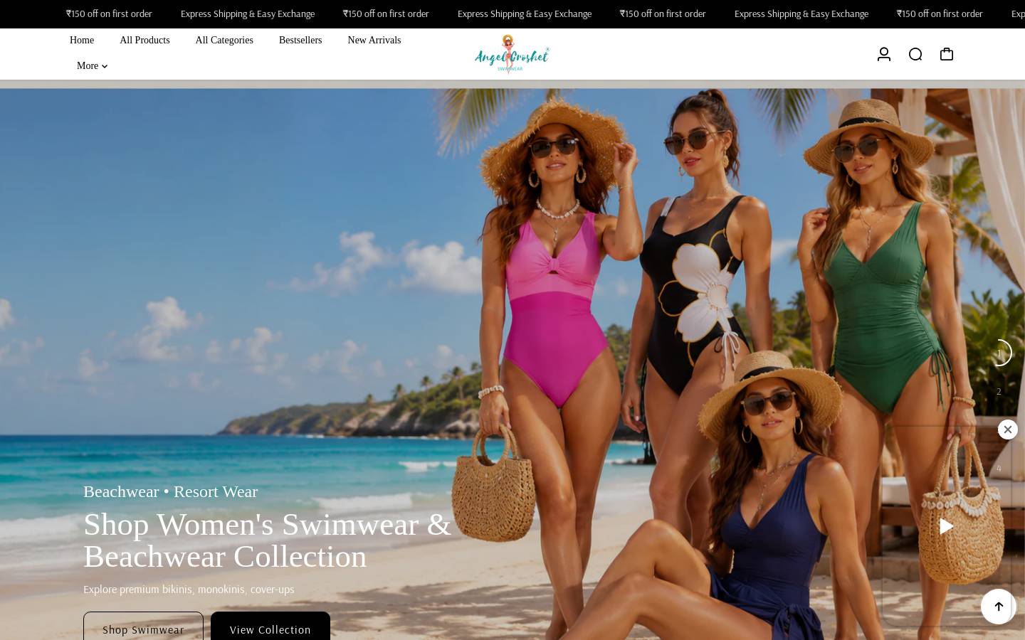angelcroshet.com homepage screenshot