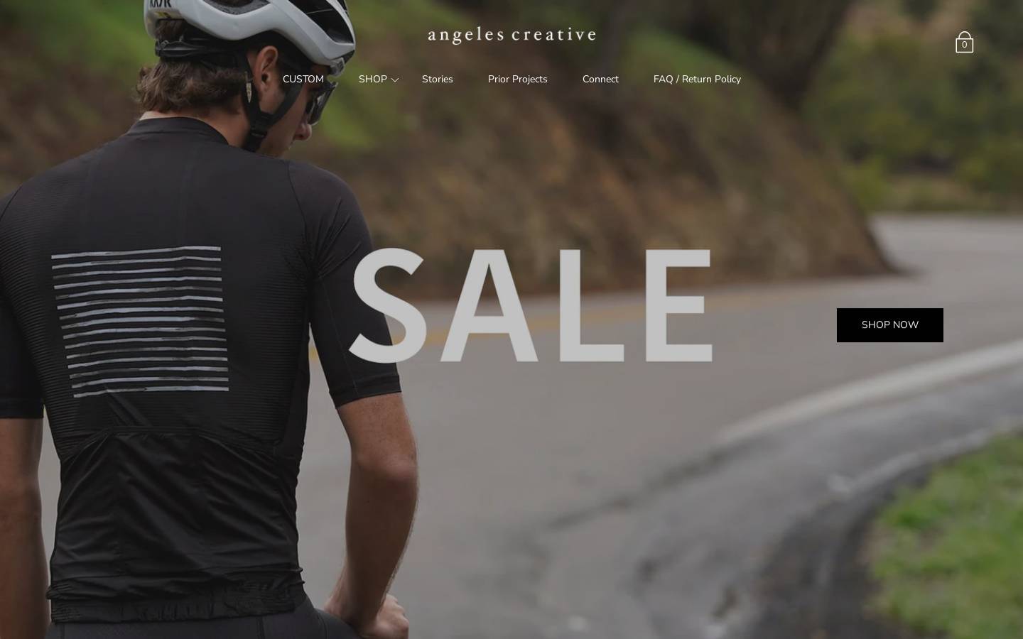 angeles-creative.com homepage screenshot