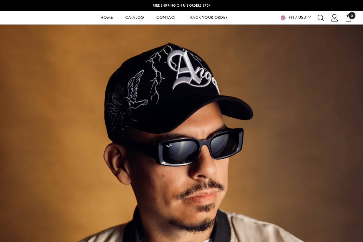 Angeles Dept. homepage screenshot