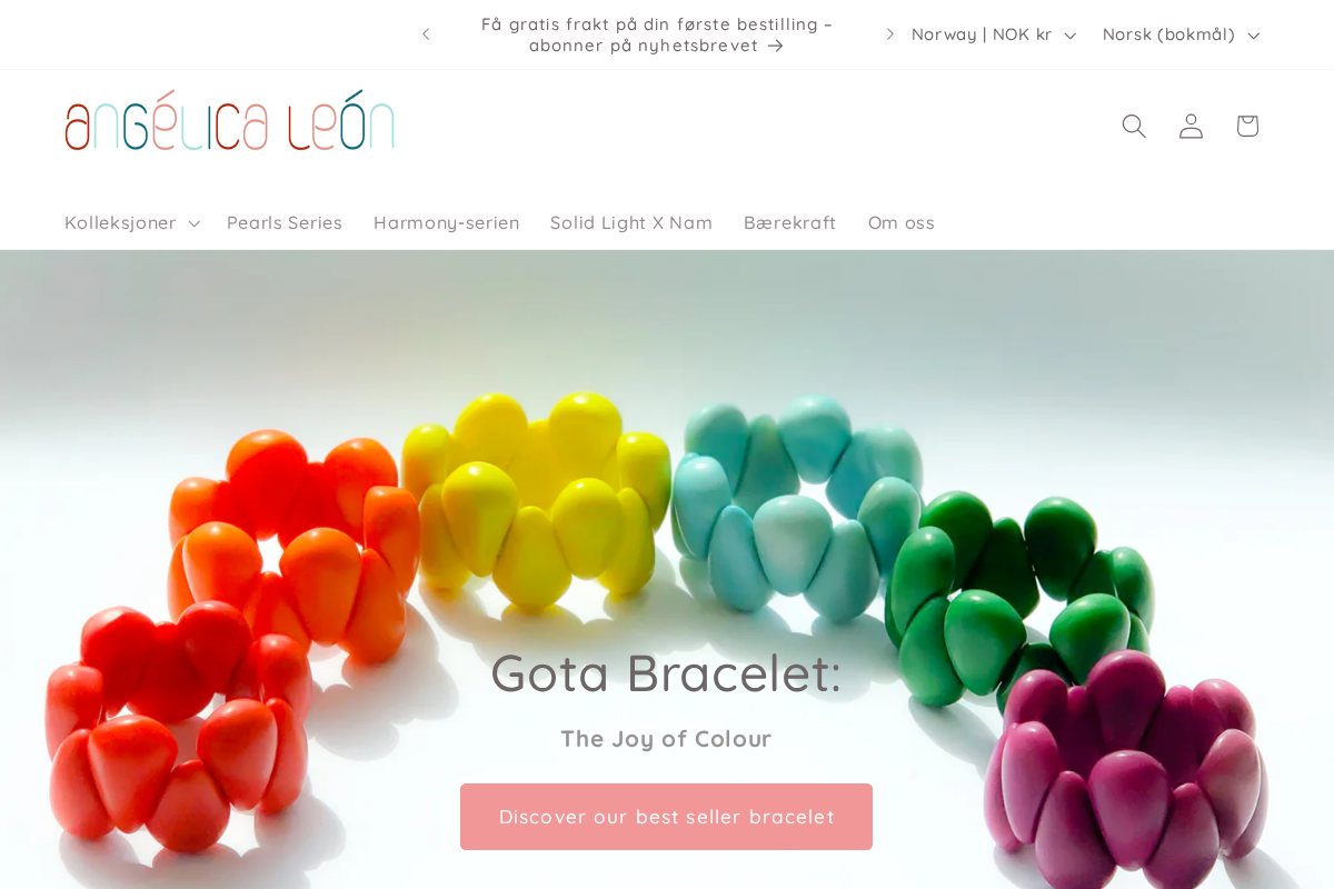 angelicaleon.net homepage screenshot