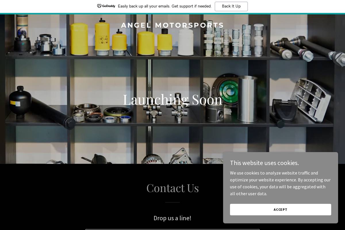angelmotorsports.com homepage screenshot