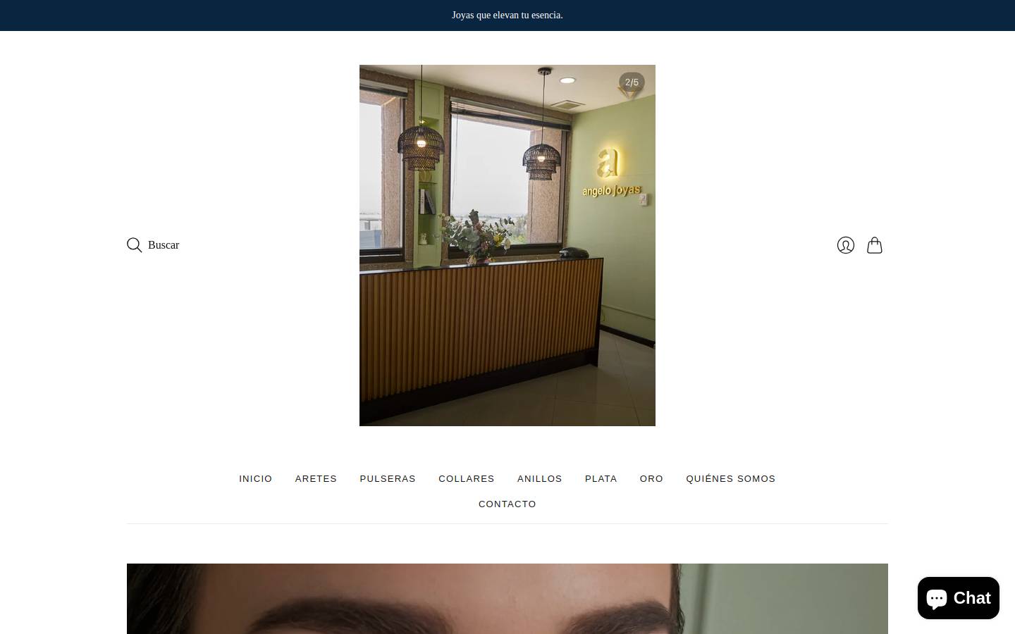 angelojoyas.com homepage screenshot