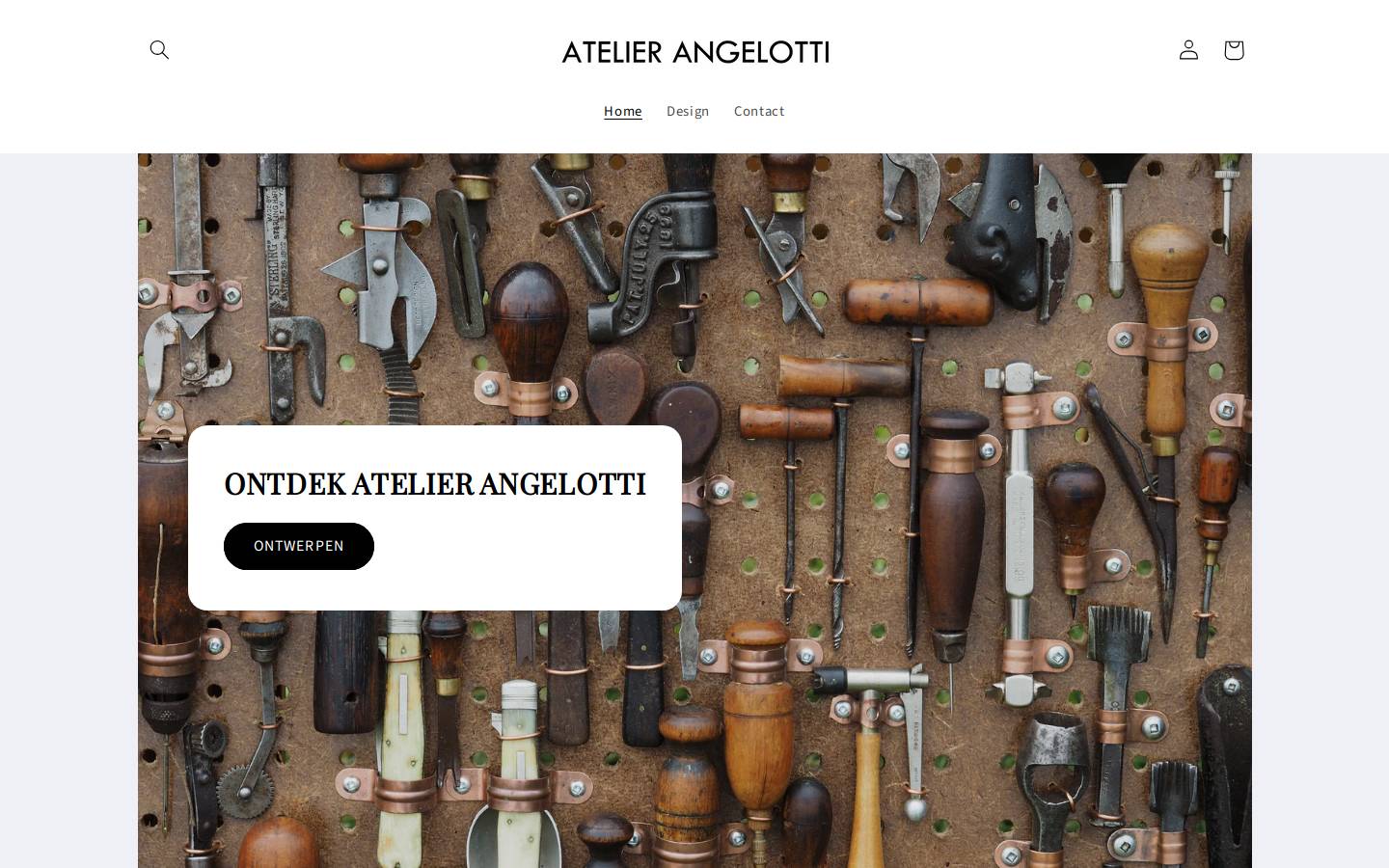 angelotti.nl homepage screenshot
