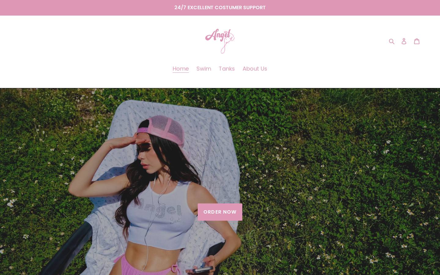 angelsentstore.com homepage screenshot