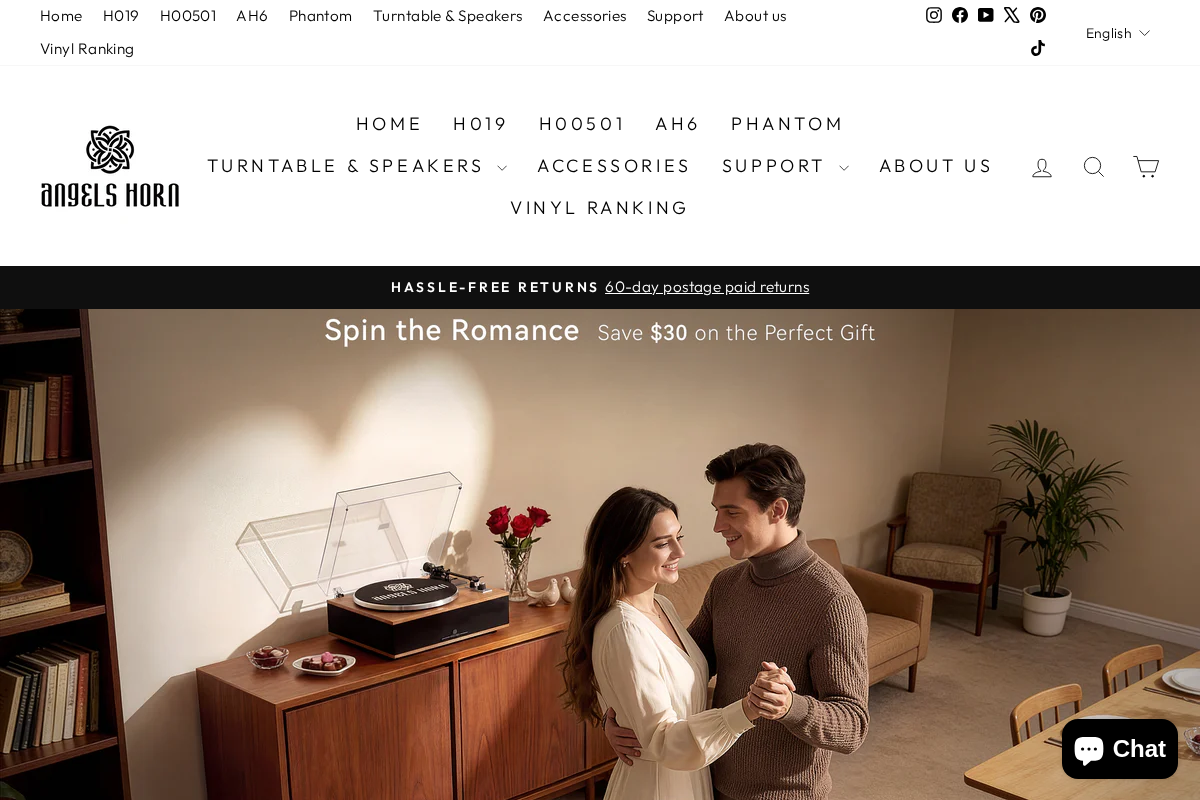 Angelshorn homepage screenshot