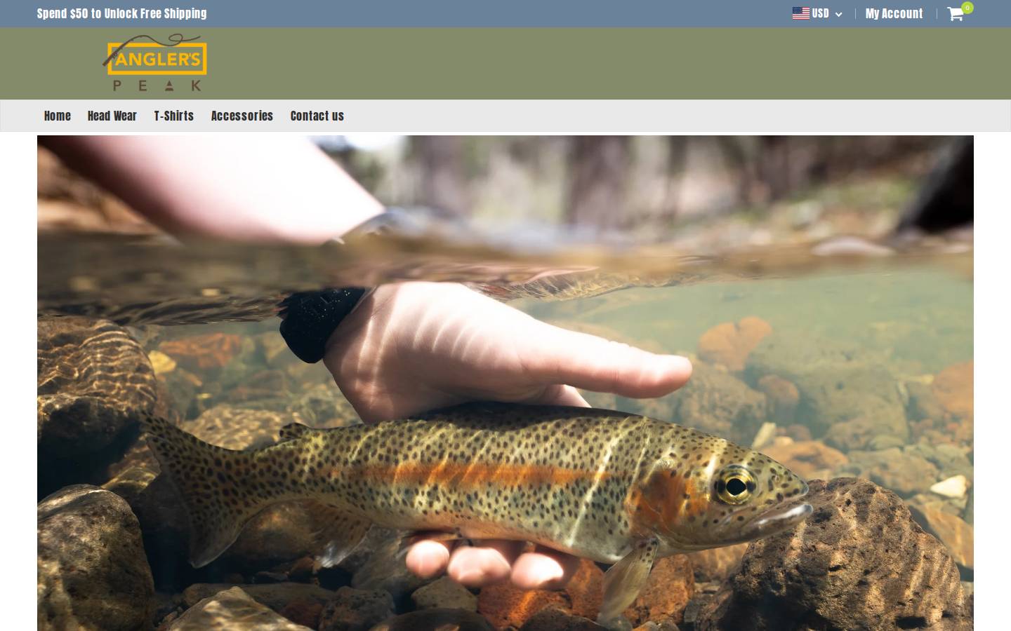 anglerspeak.com homepage screenshot