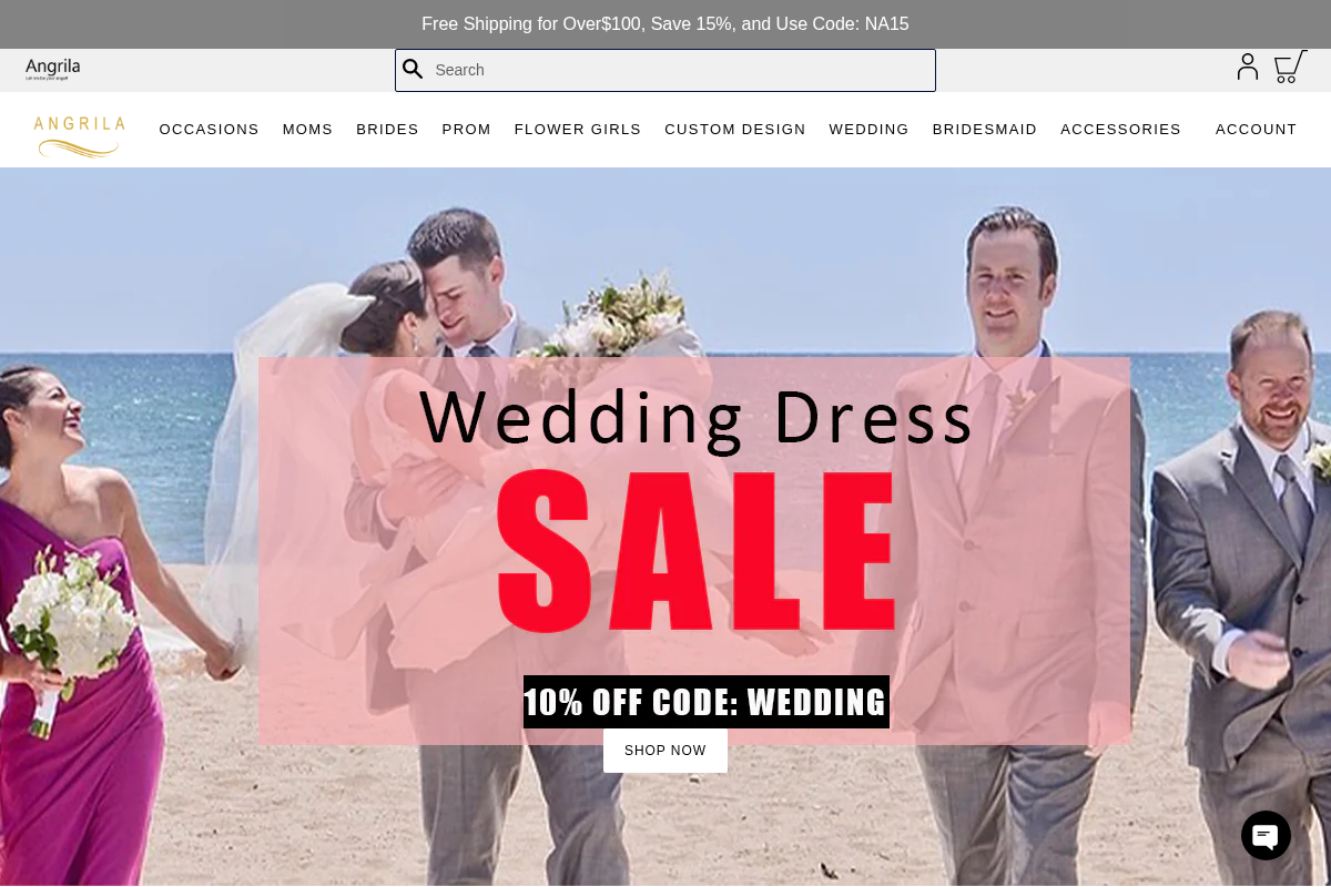 Angrila homepage screenshot