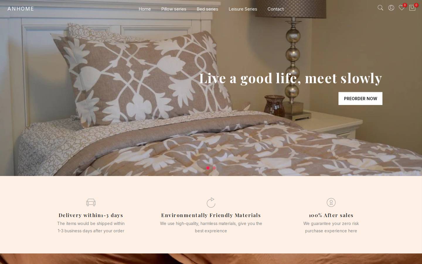 anhome.net homepage screenshot