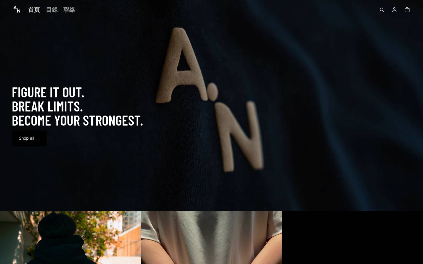 anhongkong.com homepage screenshot