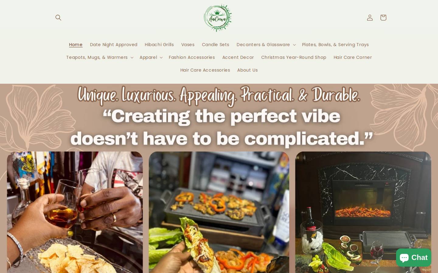 anicrown.com homepage screenshot