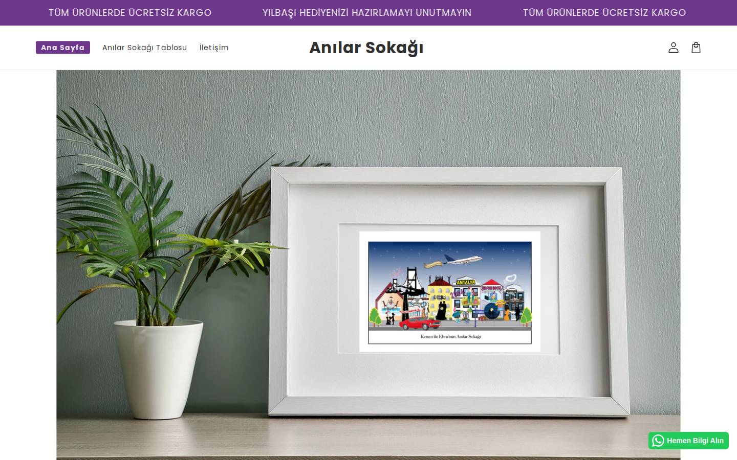 anilarsokagi.com homepage screenshot