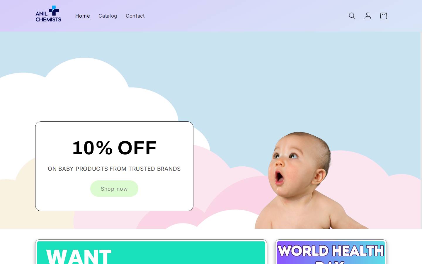 anilchemists.com homepage screenshot