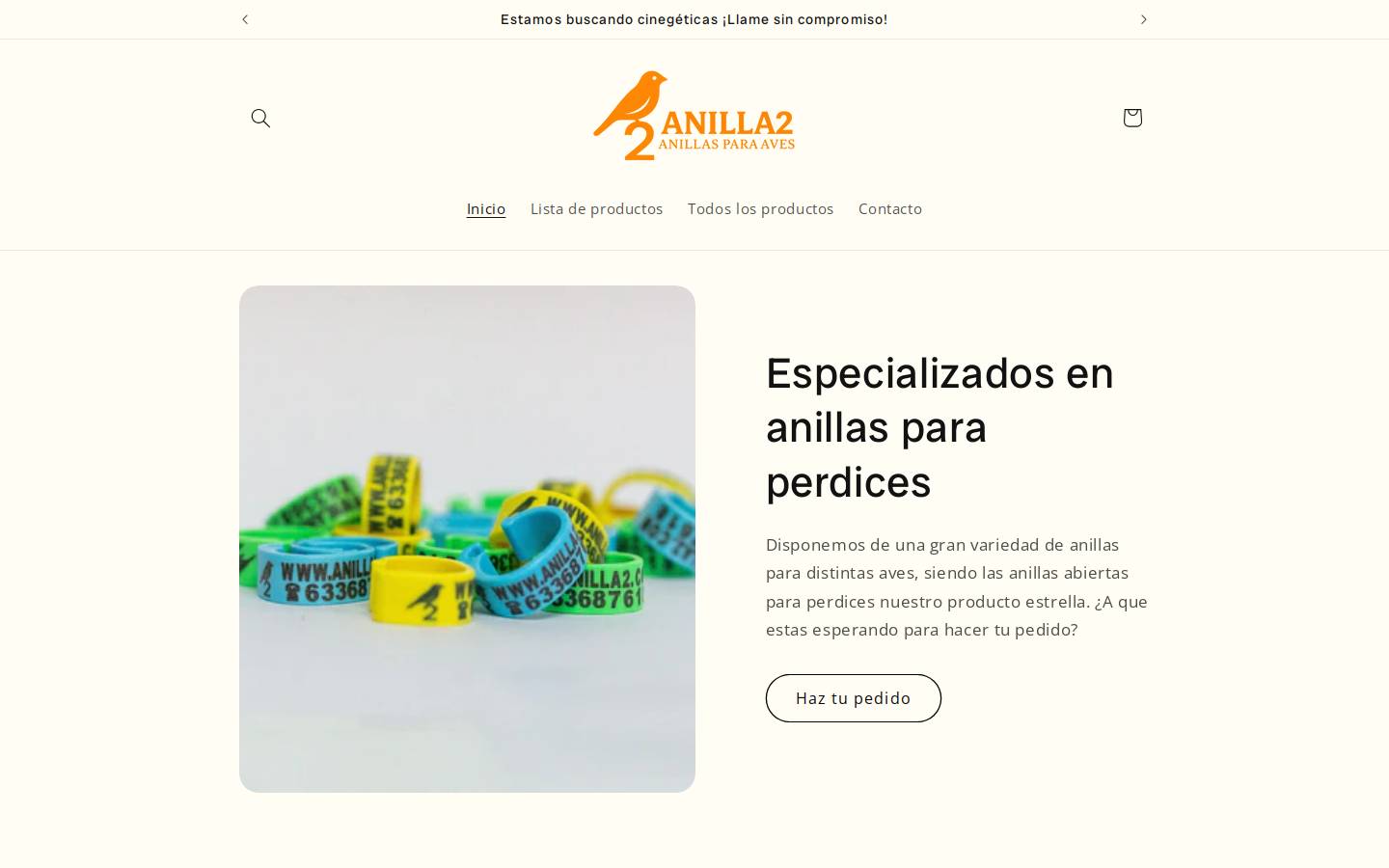 anillasisabel.es homepage screenshot