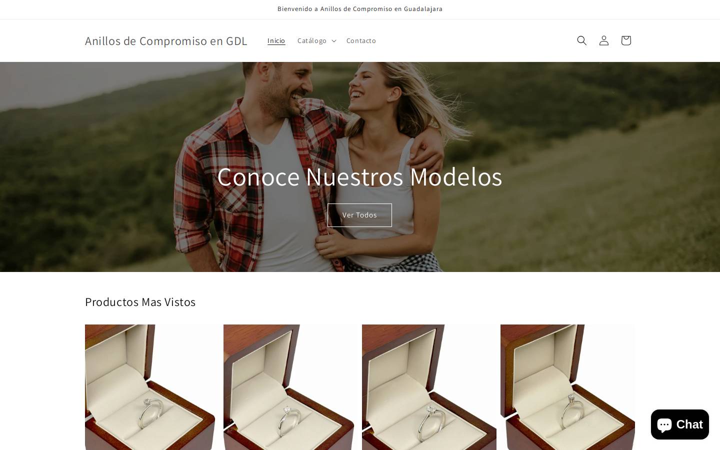anillosdecompromisoengdl.com homepage screenshot