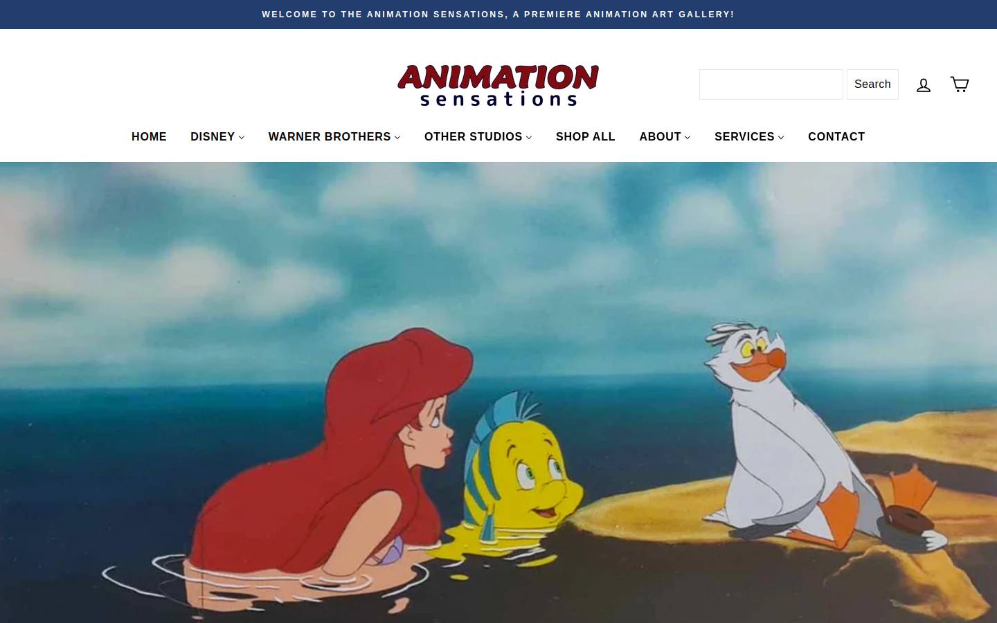 animationsensations.com homepage screenshot