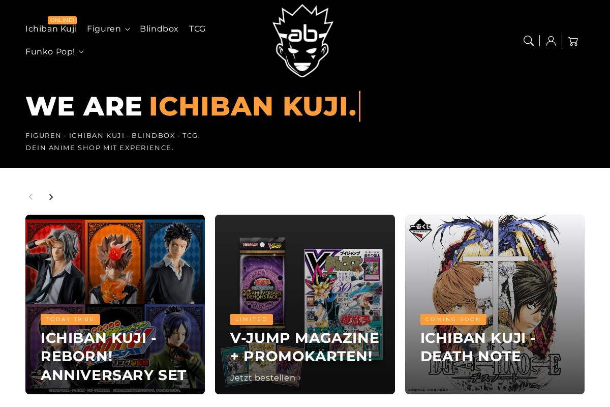animeboy homepage screenshot