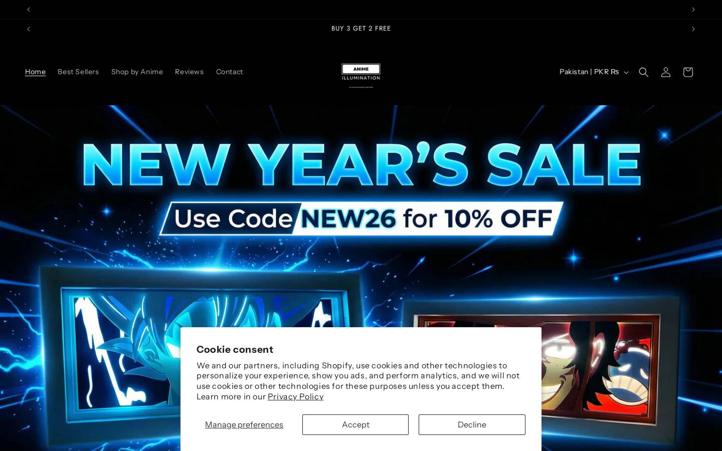 animelume.com homepage screenshot