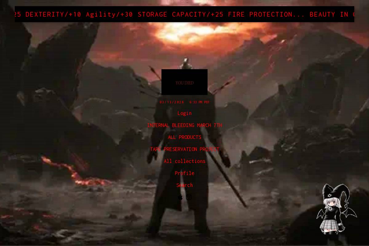 animeteas.com homepage screenshot