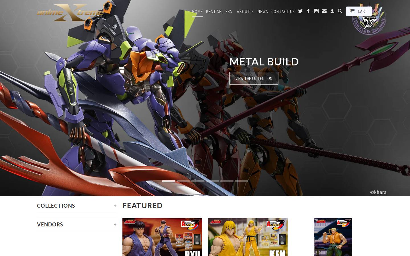 animextreme.ca homepage screenshot