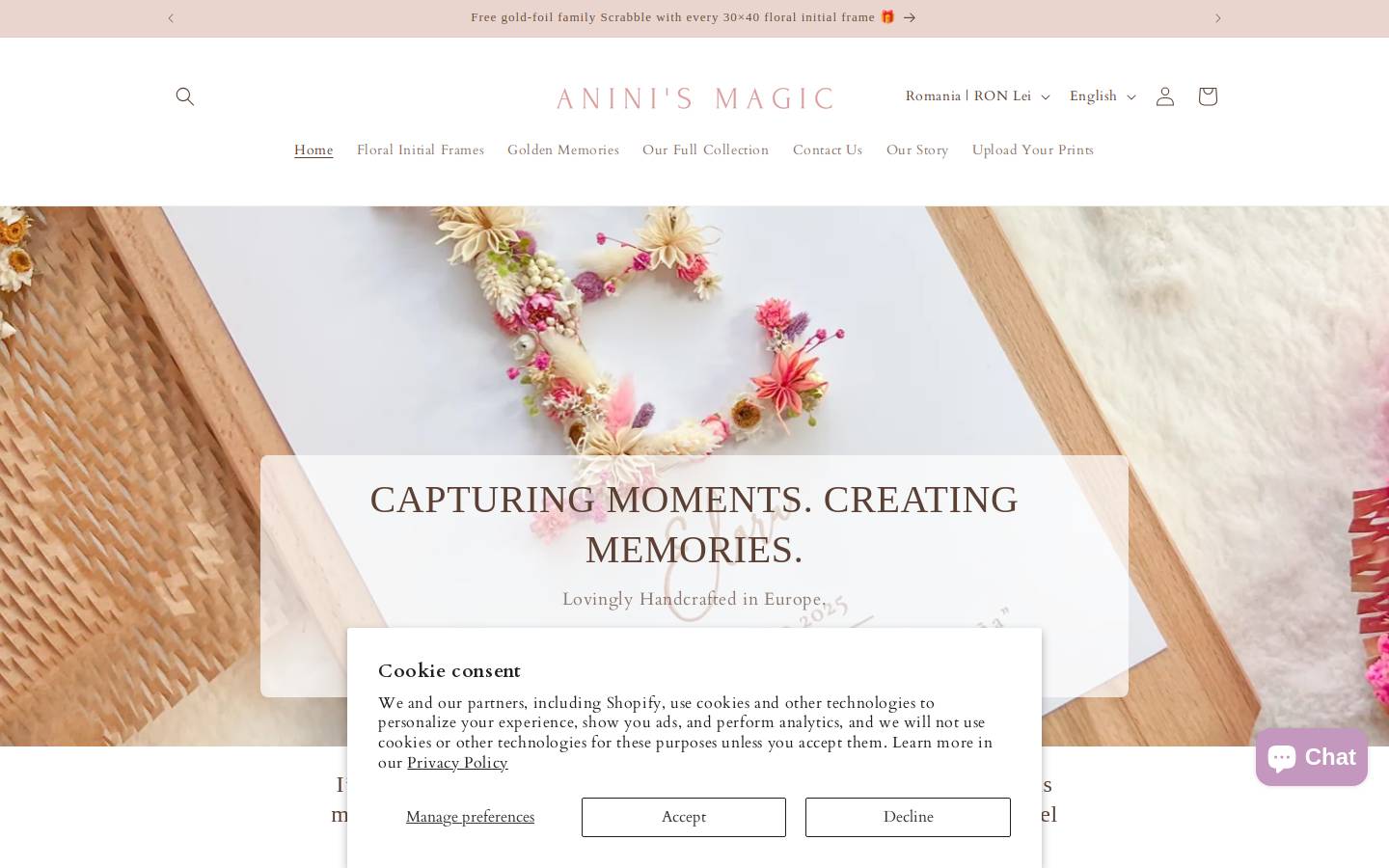 aninismagic.com homepage screenshot
