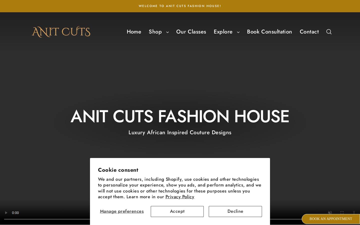 anitcuts.com homepage screenshot