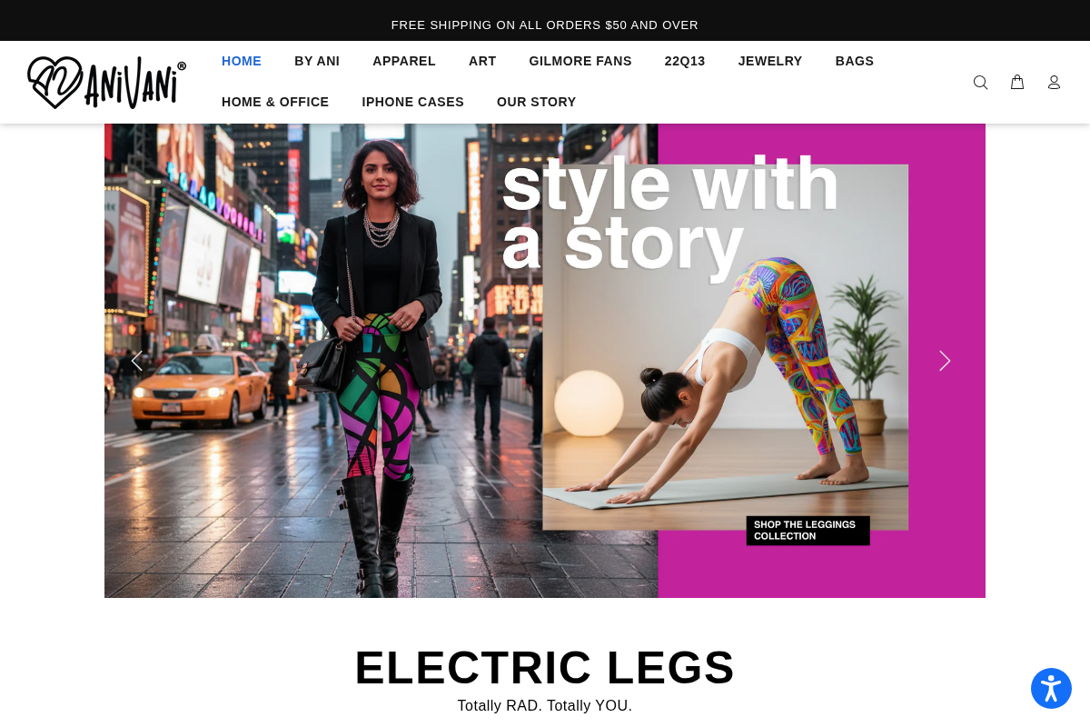 anivani.com homepage screenshot