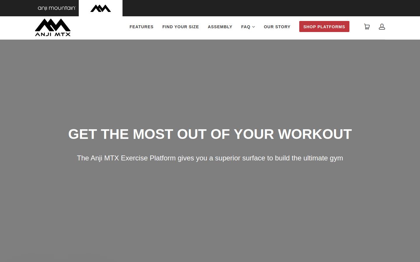 anjimtx.com homepage screenshot