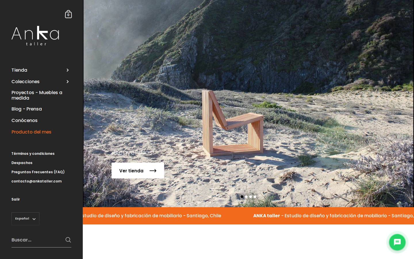 ankataller.com homepage screenshot