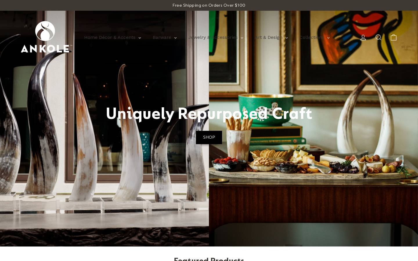 ankoleliving.com homepage screenshot
